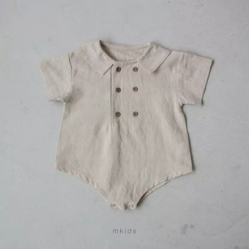Mkids - Korean Baby Fashion - #onlinebabyshop - Double Bodysuit - 5
