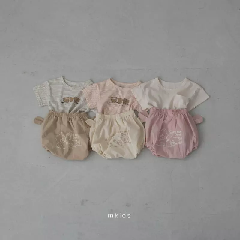 Mkids - Korean Baby Fashion - #smilingbaby - Babel Bear Tee - 11