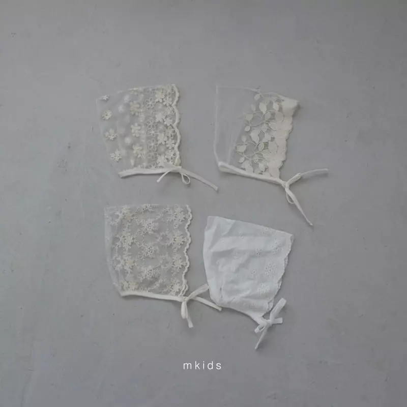 Mkids - Korean Children Fashion - #Kfashion4kids - Lace Bonnet - 4