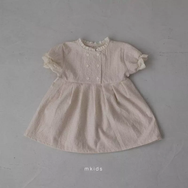 Mkids - Korean Children Fashion - #magicofchildhood - Double Laace One-piece