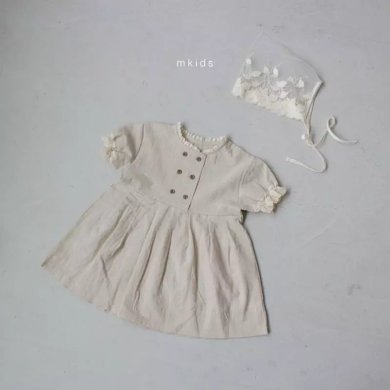 Mkids - Korean Children Fashion - #prettylittlegirls - Double Laace One-piece - 3