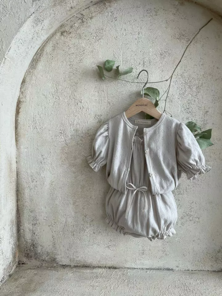 Monbebe - Korean Baby Fashion - #babyboutiqueclothing - Heart Bodysuit - 11