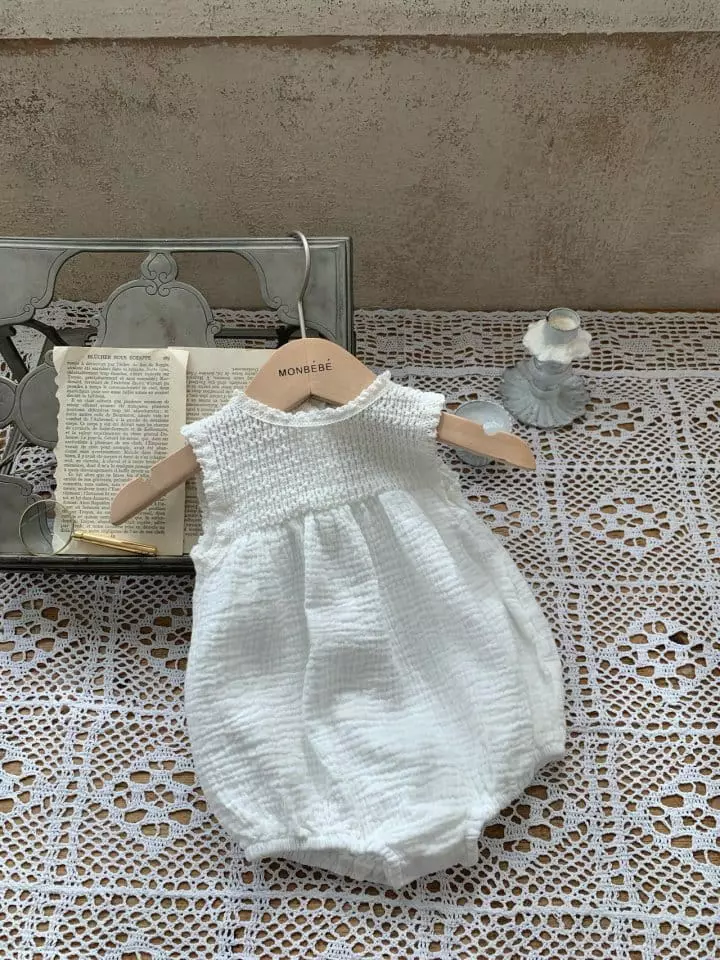Monbebe - Korean Baby Fashion - #babyboutiqueclothing - Butter Bodysuit - 9