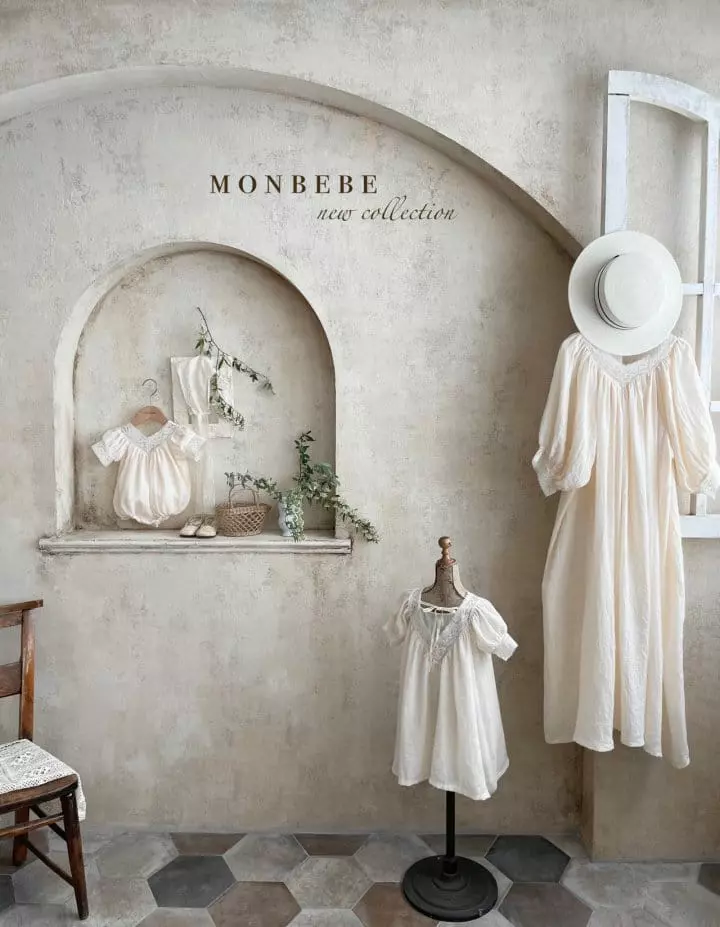 Monbebe - Korean Baby Fashion - #babyoutfit - Boner Bodysuit - 2