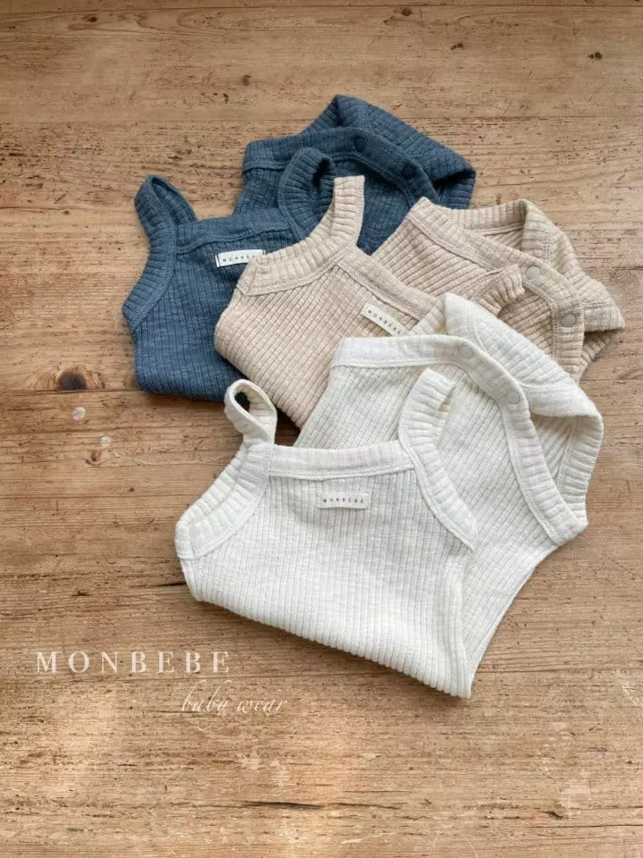 Monbebe - Korean Baby Fashion - #onlinebabyboutique - Pin Run Bodysuit