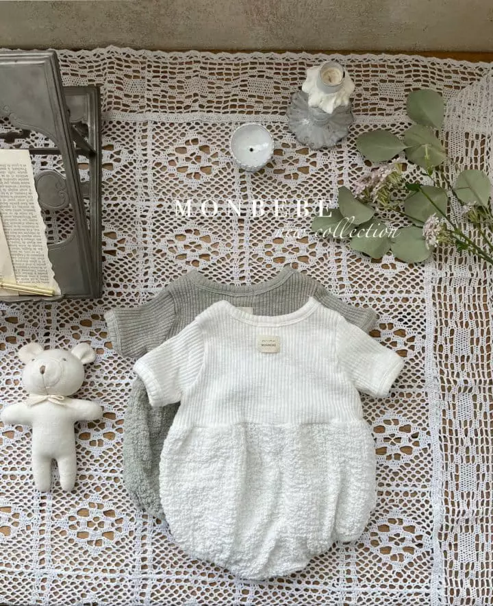 Monbebe - Korean Baby Fashion - #onlinebabyboutique - Juer Bodysuit - 6