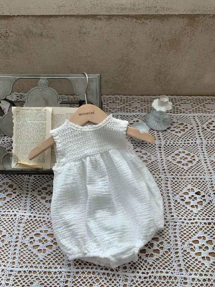 Monbebe - Korean Baby Fashion - #onlinebabyshop - Butter Bodysuit - 6