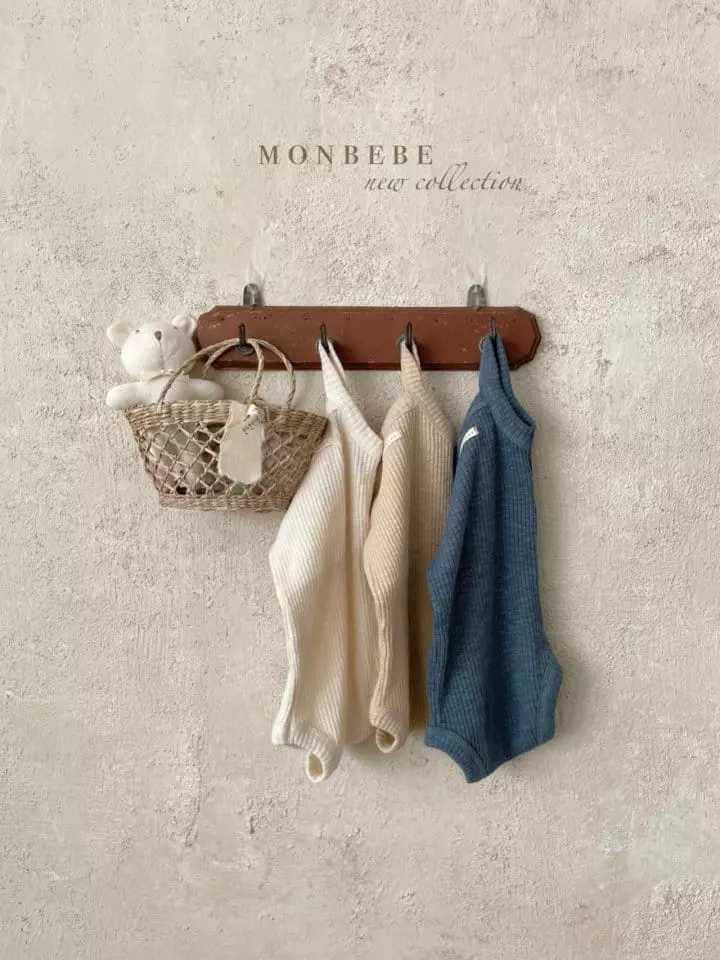 Monbebe - Korean Baby Fashion - #onlinebabyshop - Pin Run Bodysuit - 2