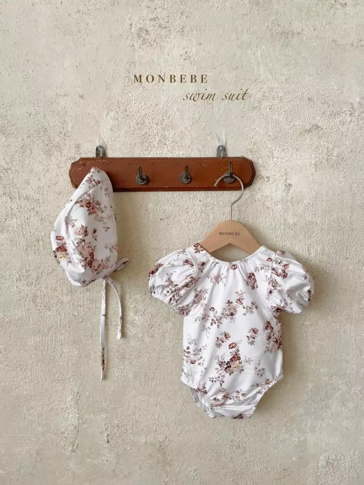 Monbebe - Korean Children Fashion - #Kfashion4kids - Miranda Swimwear with Hat - 7