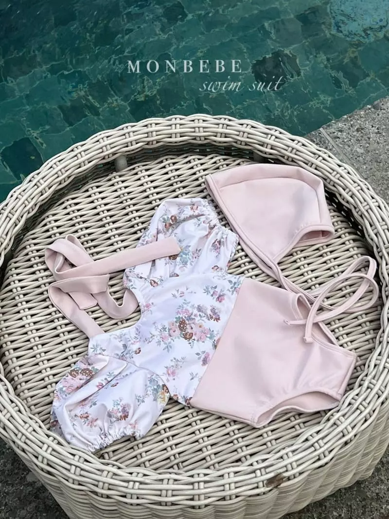 Monbebe - Korean Children Fashion - #childofig - Rose Swim Bodysuit - 4