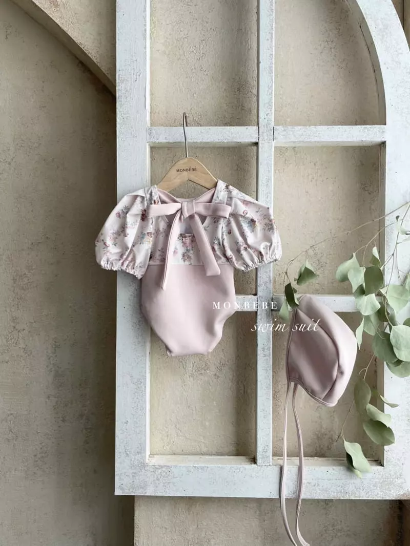 Monbebe - Korean Children Fashion - #childrensboutique - Rose Swim Bodysuit - 5