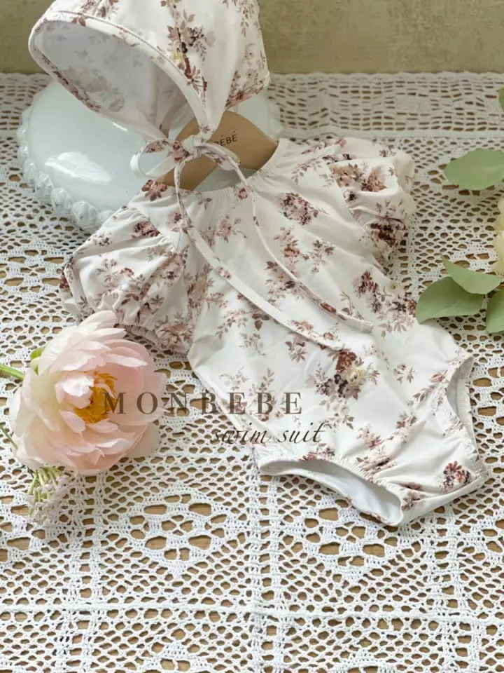 Monbebe - Korean Children Fashion - #designkidswear - Miranda Swimwear with Hat