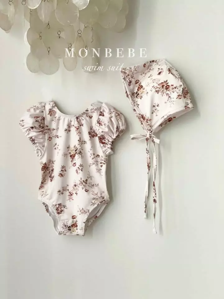 Monbebe - Korean Children Fashion - #magicofchildhood - Miranda Swimwear with Hat - 9