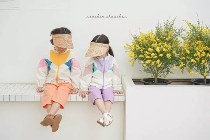 Moncher Chouchou - Korean Children Fashion - #designkidswear - Windbreker Jumper - 3