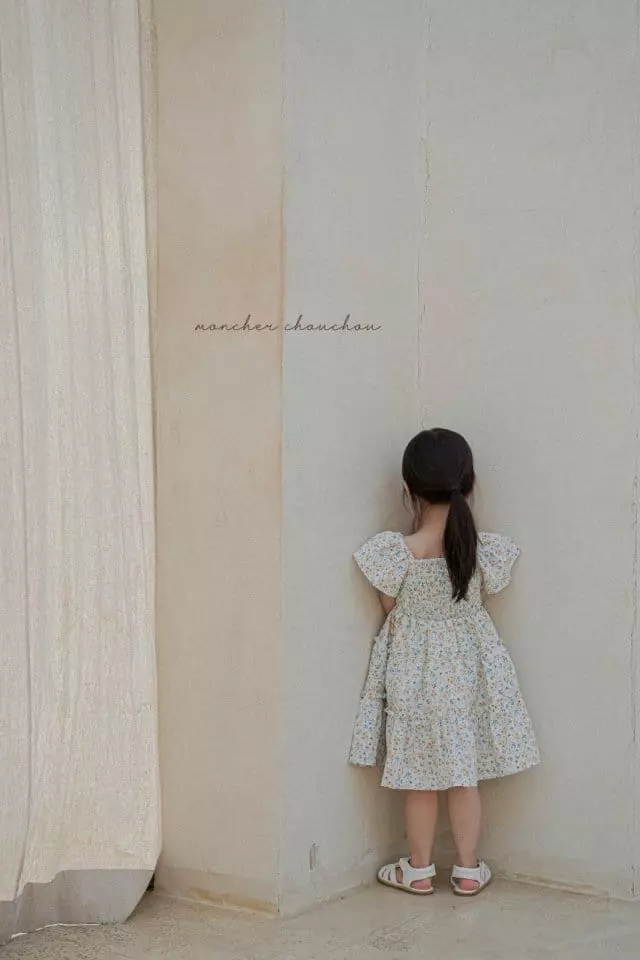 Moncher Chouchou - Korean Children Fashion - #kidsstore - Smocked One-piece - 6