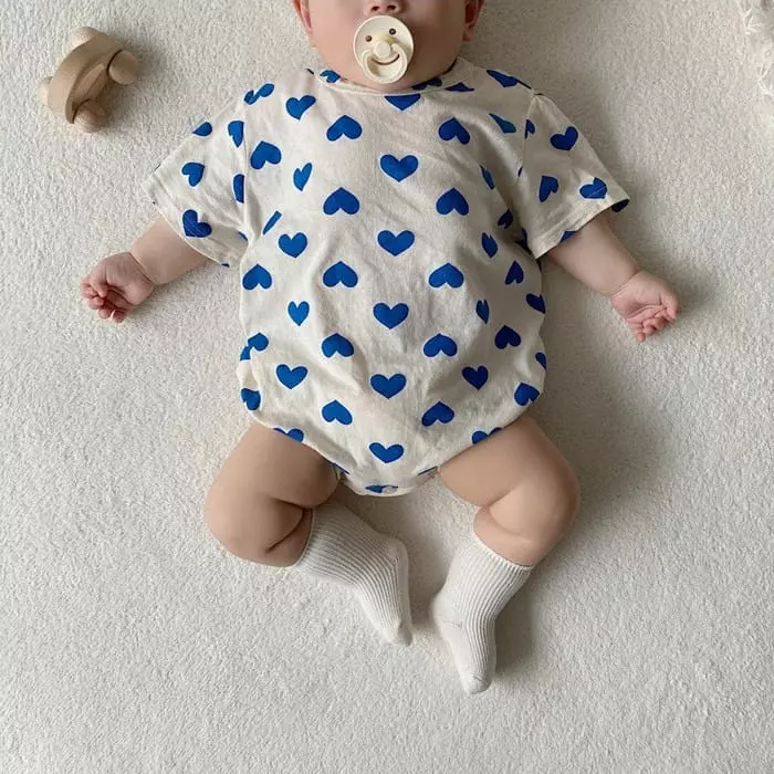 Moran - Korean Baby Fashion - #babyboutique - Lover Bodysuit - 8