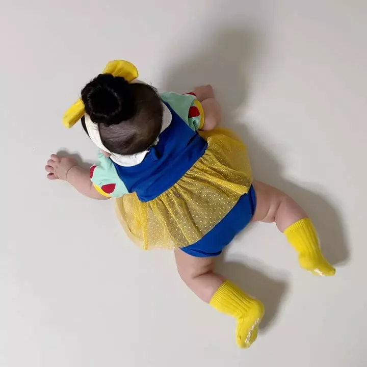 Moran - Korean Baby Fashion - #babyboutique - Princess Bodysuit with Hairband - 6
