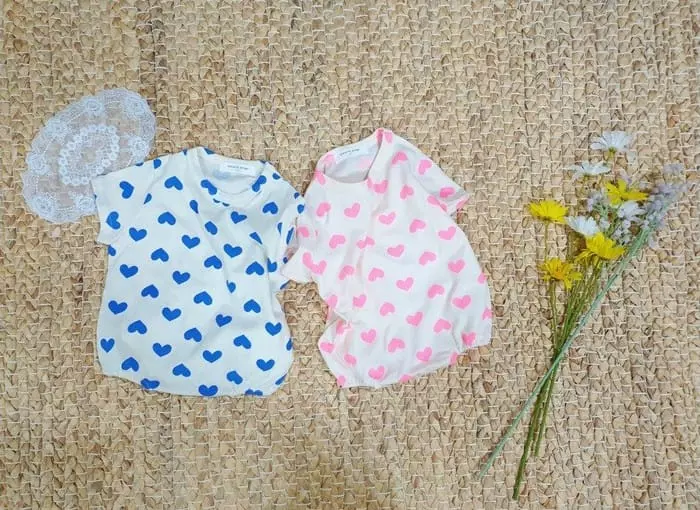 Moran - Korean Baby Fashion - #babyboutiqueclothing - Lover Bodysuit - 9