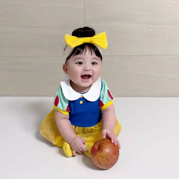 Moran - Korean Baby Fashion - #babywear - Princess Bodysuit with Hairband - 3