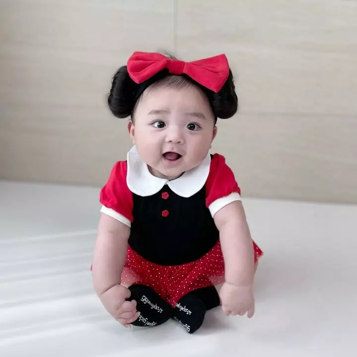 Moran - Korean Baby Fashion - #babywear - Princess Bodysuit with Hairband - 4