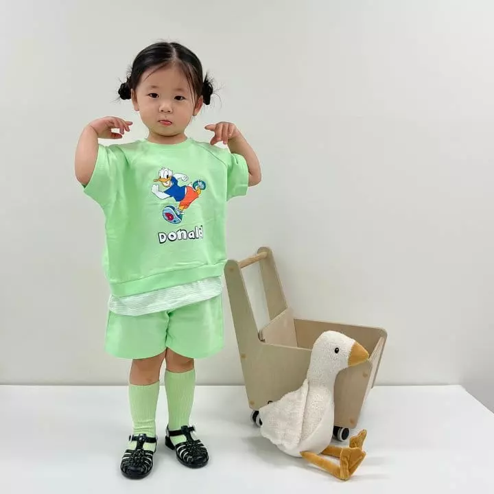 Moran - Korean Children Fashion - #childofig - Field Day Top Bottom Set - 3