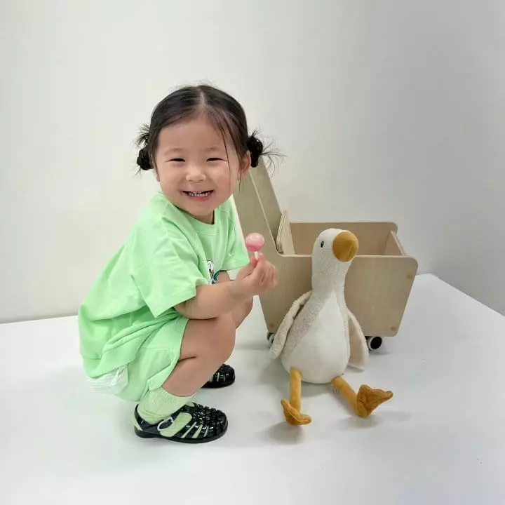 Moran - Korean Children Fashion - #childofig - Field Day Top Bottom Set - 4