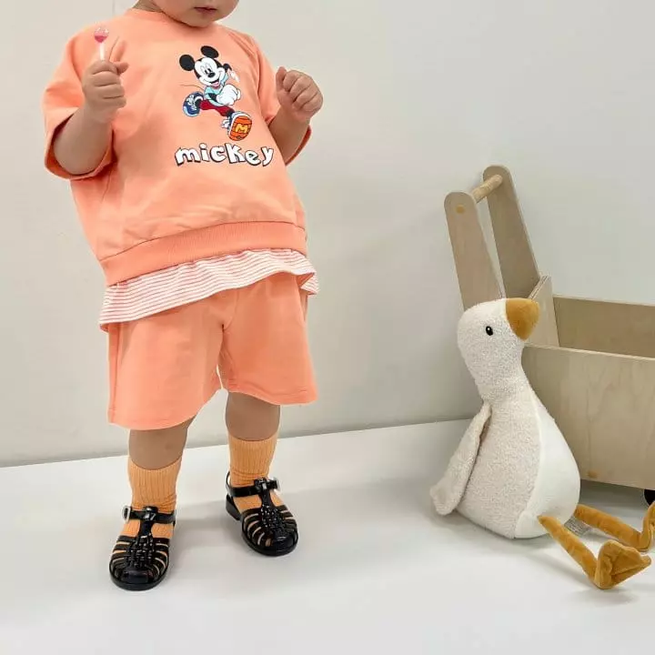 Moran - Korean Children Fashion - #designkidswear - Field Day Top Bottom Set - 5