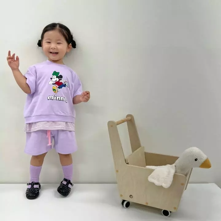 Moran - Korean Children Fashion - #fashionkids - Field Day Top Bottom Set - 7