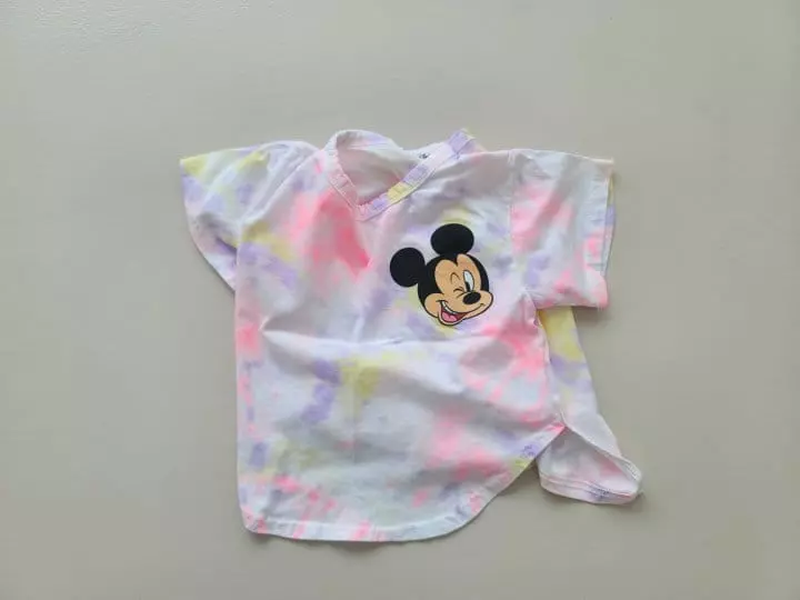 Moran - Korean Children Fashion - #kidzfashiontrend - Water Paint Tee