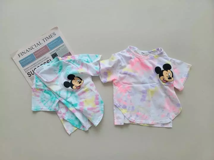 Moran - Korean Children Fashion - #littlefashionista - Water Paint Tee - 3