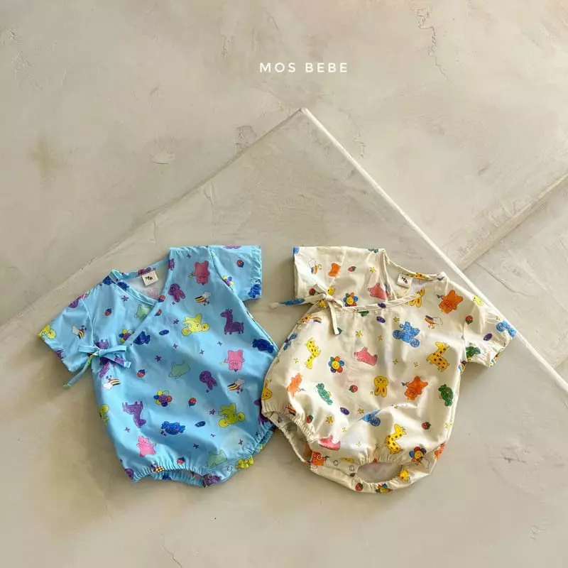 Mos Bebe - Korean Baby Fashion - #babyboutique - Crayon Bodysuit - 10