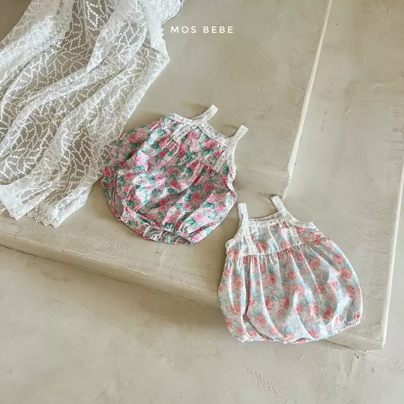 Mos Bebe - Korean Baby Fashion - #babyboutique - Lisian Sleeveless Bodysuit - 8