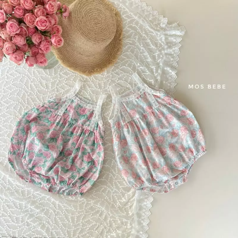 Mos Bebe - Korean Baby Fashion - #babyboutique - Lisian Sleeveless Bodysuit - 9