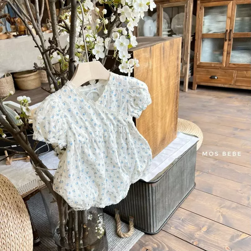 Mos Bebe - Korean Baby Fashion - #babyboutique - Rinkle Bodysuit - 7
