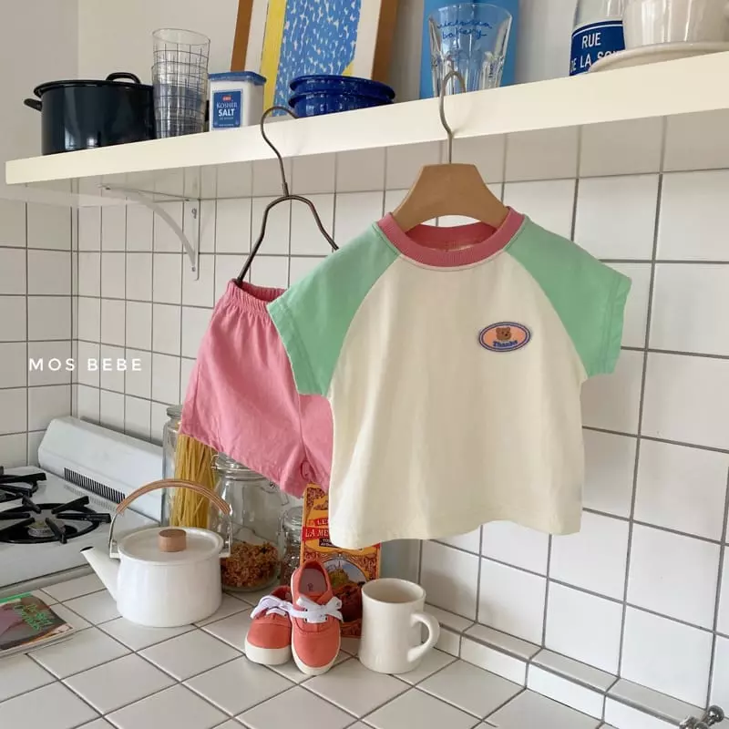 Mos Bebe - Korean Baby Fashion - #babyboutique - Candic Top Bottom Set - 2