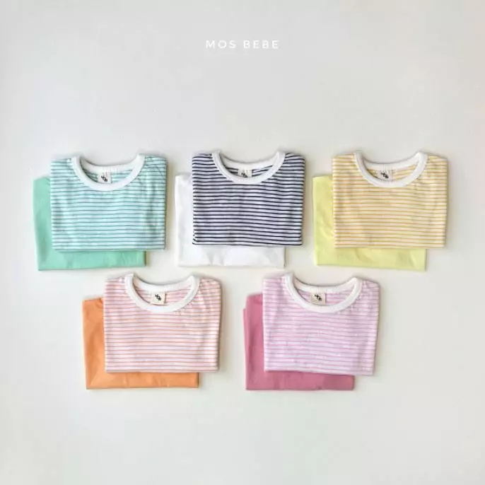 Mos Bebe - Korean Baby Fashion - #babyboutique - Summer 1+1 Tee - 11