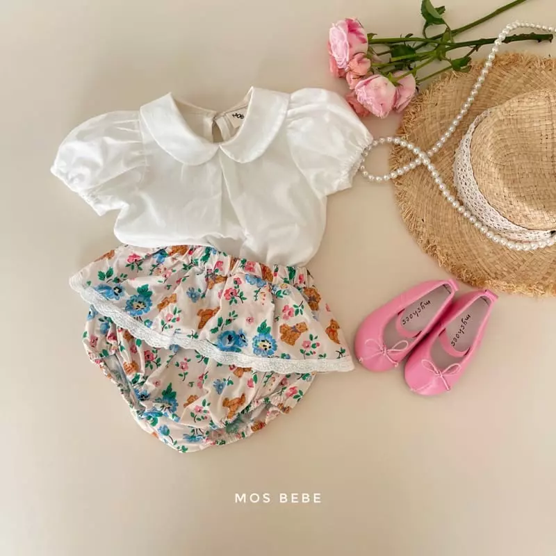 Mos Bebe - Korean Baby Fashion - #babyboutiqueclothing - Teddy Skirt Bloomer - 5