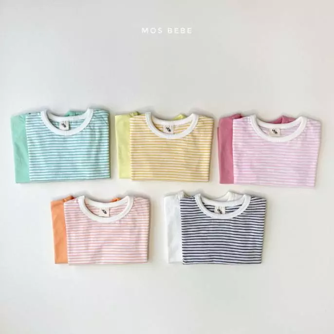 Mos Bebe - Korean Baby Fashion - #babyboutiqueclothing - Summer 1+1 Tee - 12
