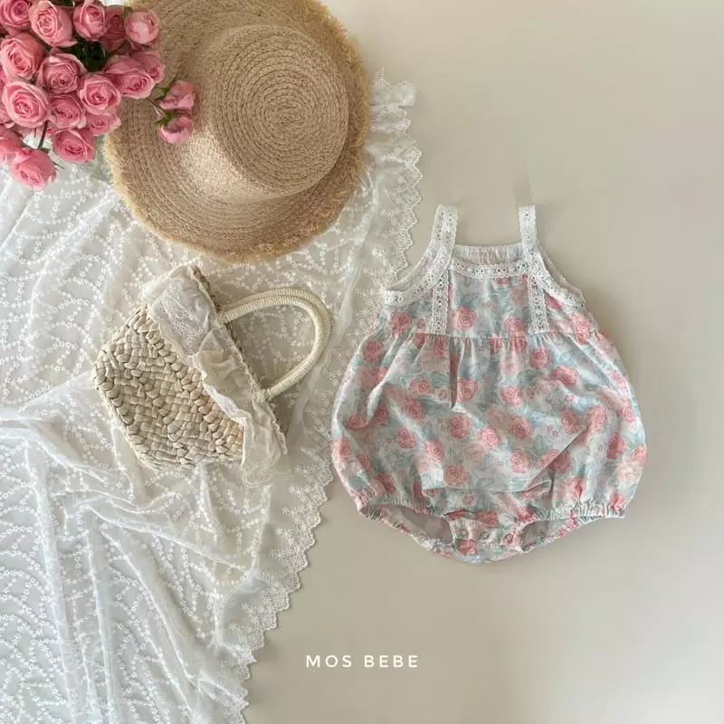 Mos Bebe - Korean Baby Fashion - #babyclothing - Lisian Sleeveless Bodysuit - 11