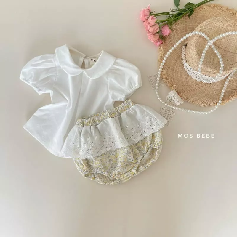 Mos Bebe - Korean Baby Fashion - #babyfashion - Coco Blouse - 5