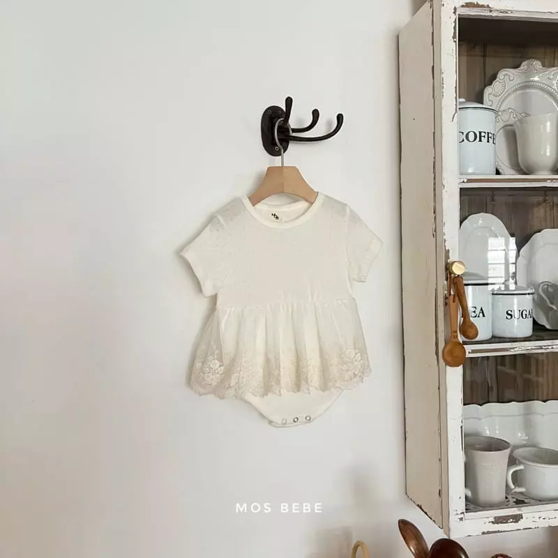 Mos Bebe - Korean Baby Fashion - #babyclothing - Blooming Bodysuit - 4