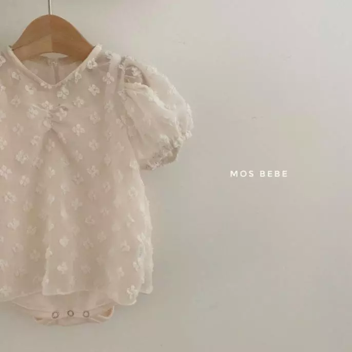 Mos Bebe - Korean Baby Fashion - #babyfashion - Juliet Blouse Bodysuit Set