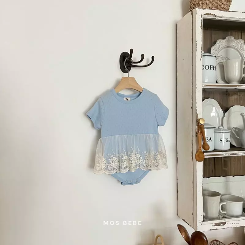 Mos Bebe - Korean Baby Fashion - #babyfever - Blooming Bodysuit - 5