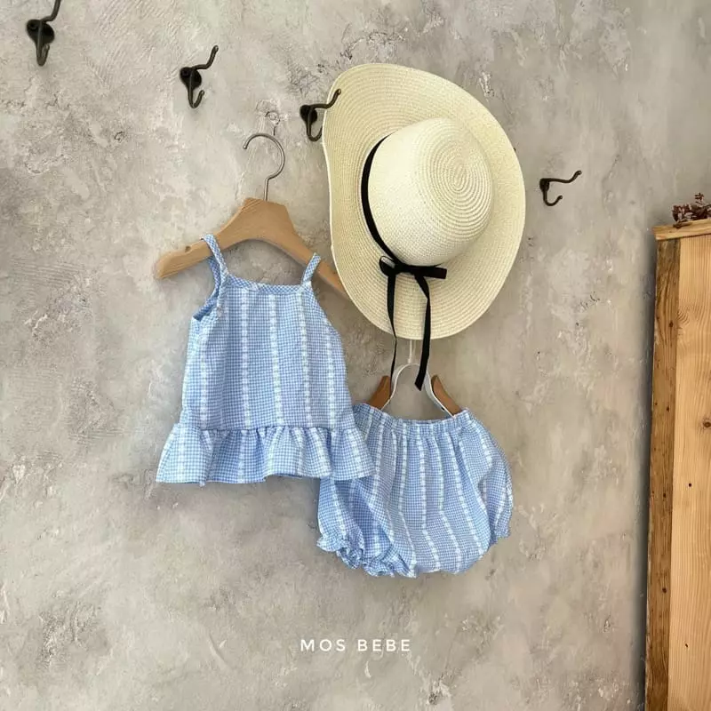 Mos Bebe - Korean Baby Fashion - #babyfever - Bandy Top Bottom Set