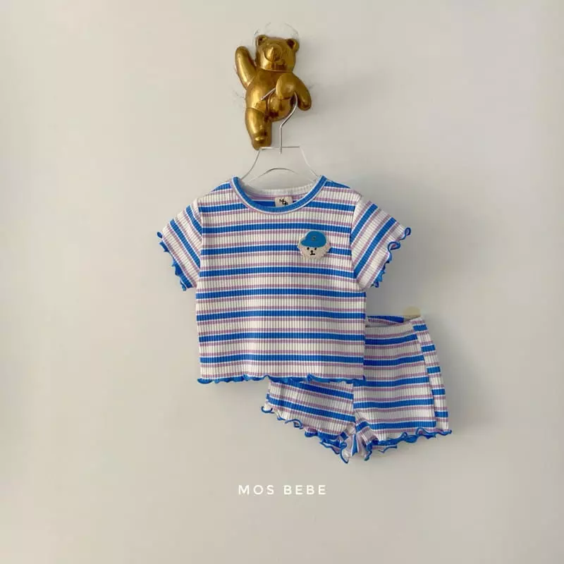 Mos Bebe - Korean Baby Fashion - #babyfever - Puppy Top Bottom Set - 7