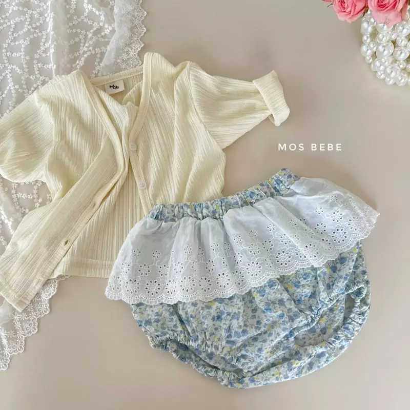 Mos Bebe - Korean Baby Fashion - #babygirlfashion - Plang Skirt Bloomer - 8