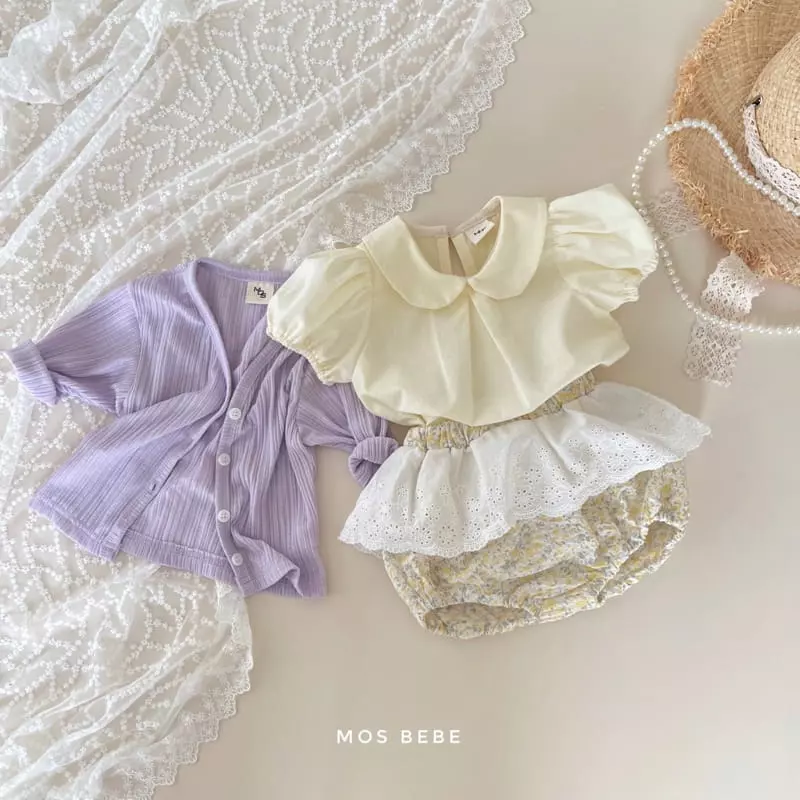 Mos Bebe - Korean Baby Fashion - #babygirlfashion - Coco Blouse - 7