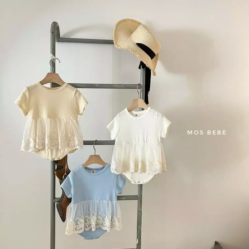 Mos Bebe - Korean Baby Fashion - #babylifestyle - Blooming Bodysuit - 7