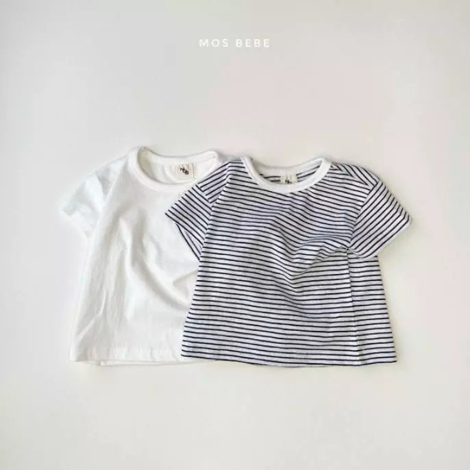 Mos Bebe - Korean Baby Fashion - #babylifestyle - Summer 1+1 Tee - 2