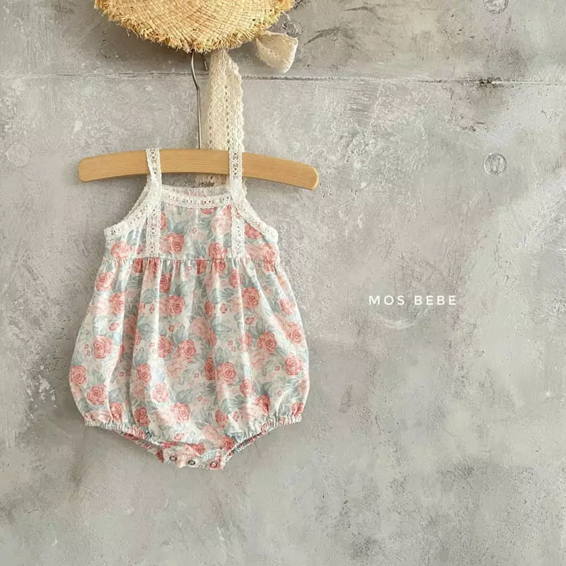 Mos Bebe - Korean Baby Fashion - #babyoninstagram - Lisian Sleeveless Bodysuit